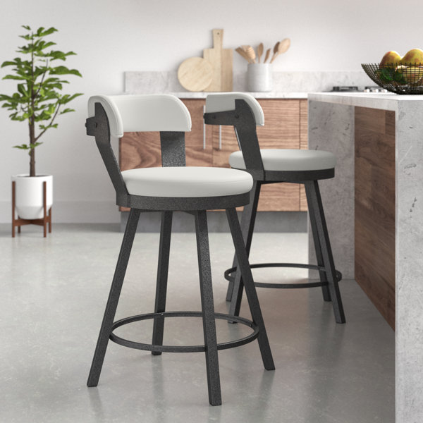 Trent Austin Design® Berrin Counter Stool with Metal Frame & Reviews